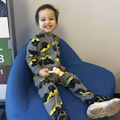 Midland Patient Hanging Out in Lobby